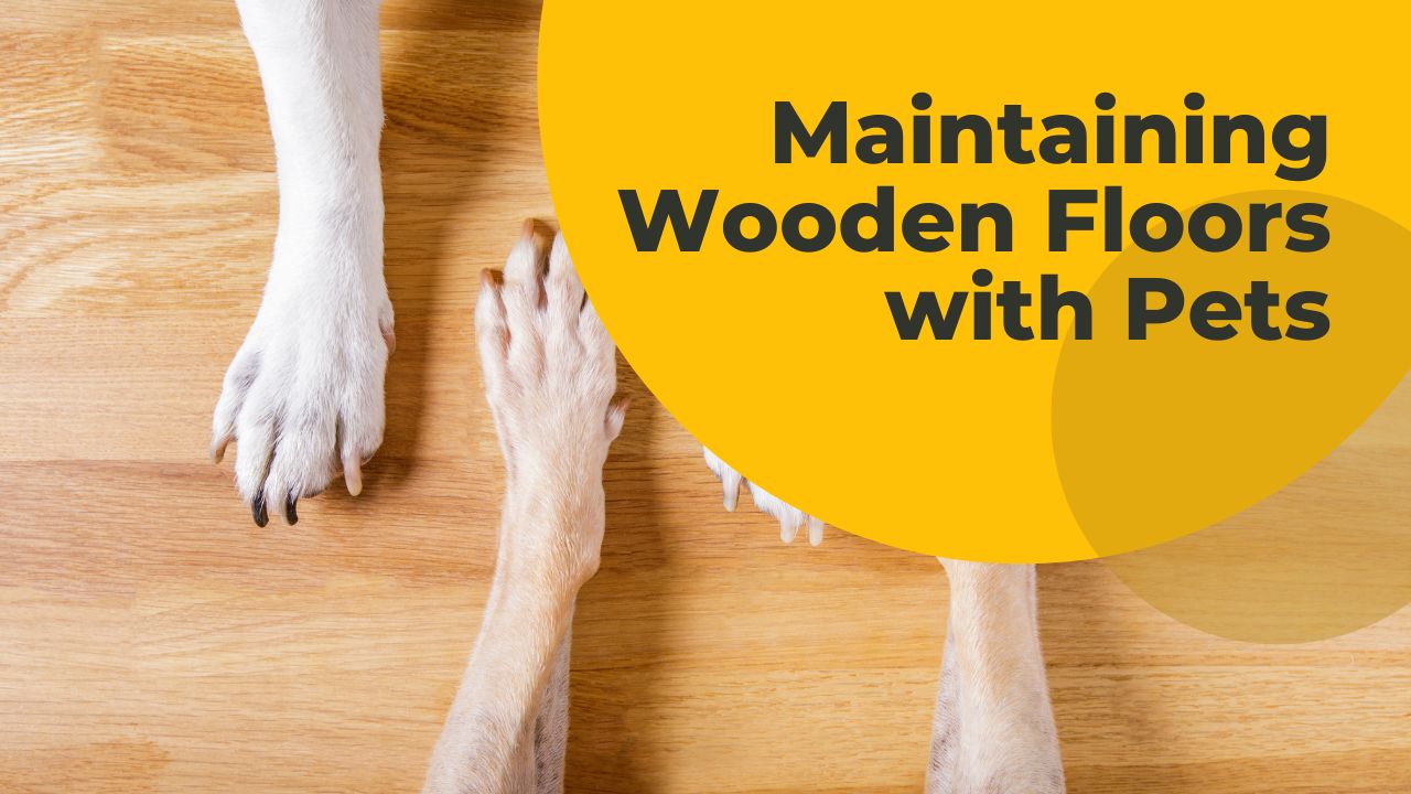The Secret to Maintaining Hardwood Floors with Active Pets